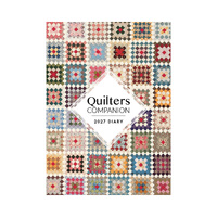 2027 Planner Diary Quilters Companion A5 Week to View, Paper Pocket