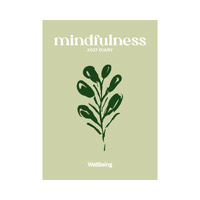 2027 Planner Diary Wellbeing Mindfulness A5 Week to View, Paper Pocket