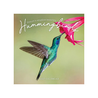 2027 Calendar Hummingbirds Square Wall, Paper Pocket CAB64