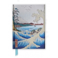 Hiroshige: The Sea at Satta Foiled Journal by Flame Tree