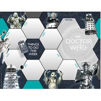 BBC Doctor Who Undated Weekly Desk Pad by Danilo