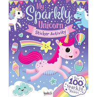 My Sparkly Unicorn Sticker Activity Book, Children's Activity Book