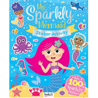 My Sparkly Mermaid Sticker Activity Book, Children's Activity Book