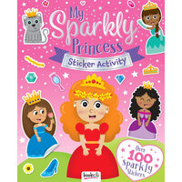 My Sparkly Princess Sticker Activity Book, Children's Activity Book