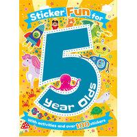 Sticker Fun for 5 Year Olds Sticker Book, Children's Sticker Book