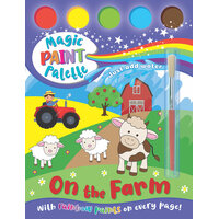 Magic Paint Palette: On the Farm Paint Book