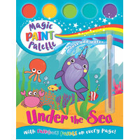 Magic Paint Palette: Under the Sea Paint Book
