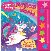 Shimmer Painting Magical World Paint Book