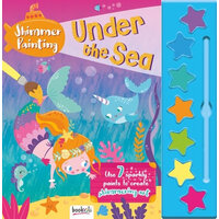 Shimmer Painting Under the Sea Paint Book