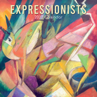 2022 Calendar Expressionists Square Wall by The Gifted Stationery GSC21026