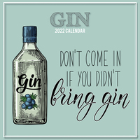2022 Calendar Gin Square Wall by The Gifted Stationery GSC21077