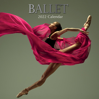 2022 Calendar Ballet Square Wall by The Gifted Stationery GSC21106