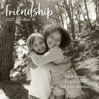 2022 Calendar Friendship Square Wall by The Gifted Stationery GSC21114