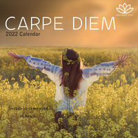 2022 Calendar Carpe Diem Square Wall by The Gifted Stationery GSC21125