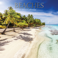 2022 Calendar Beaches Square Wall by The Gifted Stationery GSC21132