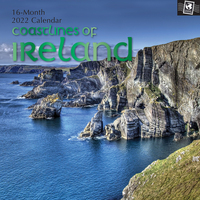 2022 Calendar Coastlines of Ireland Square Wall, The Gifted Stationery GSC21143