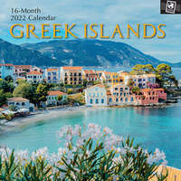 2022 Calendar Greek Islands Square Wall by The Gifted Stationery GSC21145