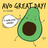 2022 Calendar Avo Great Day Square Wall by The Gifted Stationery GSC21300