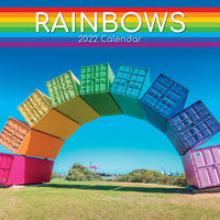 2022 Calendar Rainbows Square Wall by The Gifted Stationery GSC21308