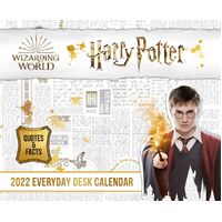 2022 Calendar Harry Potter Official Everyday Boxed by Danilo I20538