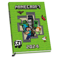 2024 Planner Minecraft Official A5 Week to View, Danilo I29524