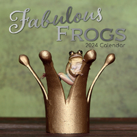 2024 Calendar Fabulous Frogs Square Wall by The Gifted Stationery GSC23564