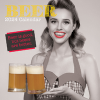 2024 Calendar Beer Square Wall by The Gifted Stationery GSC23667