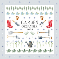2024 Calendar Garden Organiser Square Wall by The Gifted Stationery GSC23687