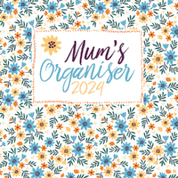 2024 Calendar Mum's Organiser Square Wall by The Gifted Stationery GSC23693