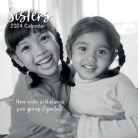 2024 Calendar Sisters Square Wall by The Gifted Stationery GSC23721