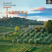 2024 Calendar Tuscany Square Wall by The Gifted Stationery GSC23768