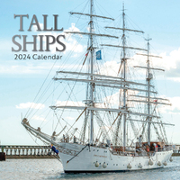 2024 Calendar Tall Ships Square Wall by The Gifted Stationery GSC23790