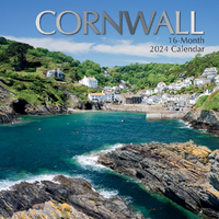 2024 Calendar Cornwall Square Wall by The Gifted Stationery GSC23819
