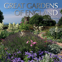 2024 Calendar Great Gardens of England Square Wall, Gifted Stationery GSC23833