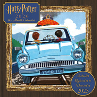 2026 Calendar Harry Potter Official 16-Month Square Wall, Pyramid I32323
