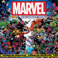 2026 Calendar Marvel Official 16-Month Square Wall, Pyramid I32415