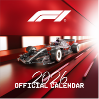 2026 Calendar Formula One Official Square Wall, Pyramid I03605