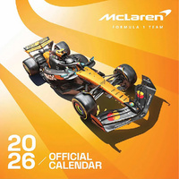 2026 Calendar McLaren Formula 1 Team Official Square Wall, Pyramid I32729
