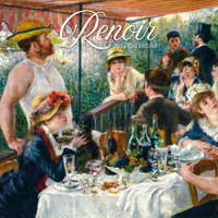 2026 Calendar Renoir 16-Month Square Wall, Red Robin RR261219