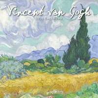 2026 Calendar Vincent van Gogh 16-Month Square Wall, Red Robin RR261222