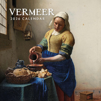 2026 Calendar Vermeer 16-Month Square Wall, Red Robin RR261223