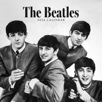 2026 Calendar The Beatles 16-Month Square Wall, Red Robin RR261269