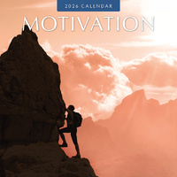 2026 Calendar Motivation 16-Month Square Wall, Red Robin RR261282