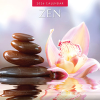 2026 Calendar Zen 16-Month Square Wall, Red Robin RR261285
