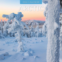 2026 Calendar Arctic 16-Month Square Wall, Red Robin RR261286