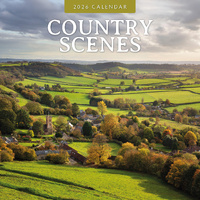2026 Calendar Country Scenes 16-Month Square Wall, Red Robin RR261290
