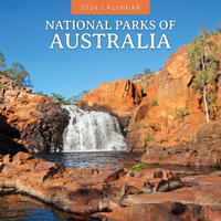 2026 Calendar National Parks of Australia 16-Month Square Wall, Red Robin RR261294