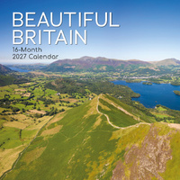 2027 Calendar Beautiful Britain Square Wall, Gifted Stationery GSC26916