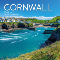 2027 Calendar Cornwall Square Wall, Gifted Stationery GSC26924