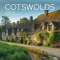 2027 Calendar Cotswolds Square Wall, Gifted Stationery GSC26925